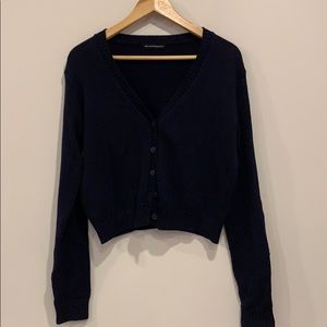 Brandy Melville USA BILLIE SWEATER navy blue